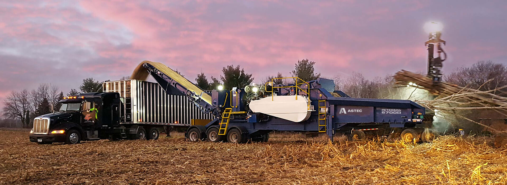 Astec Peterson 6700D Horizontal Grinder