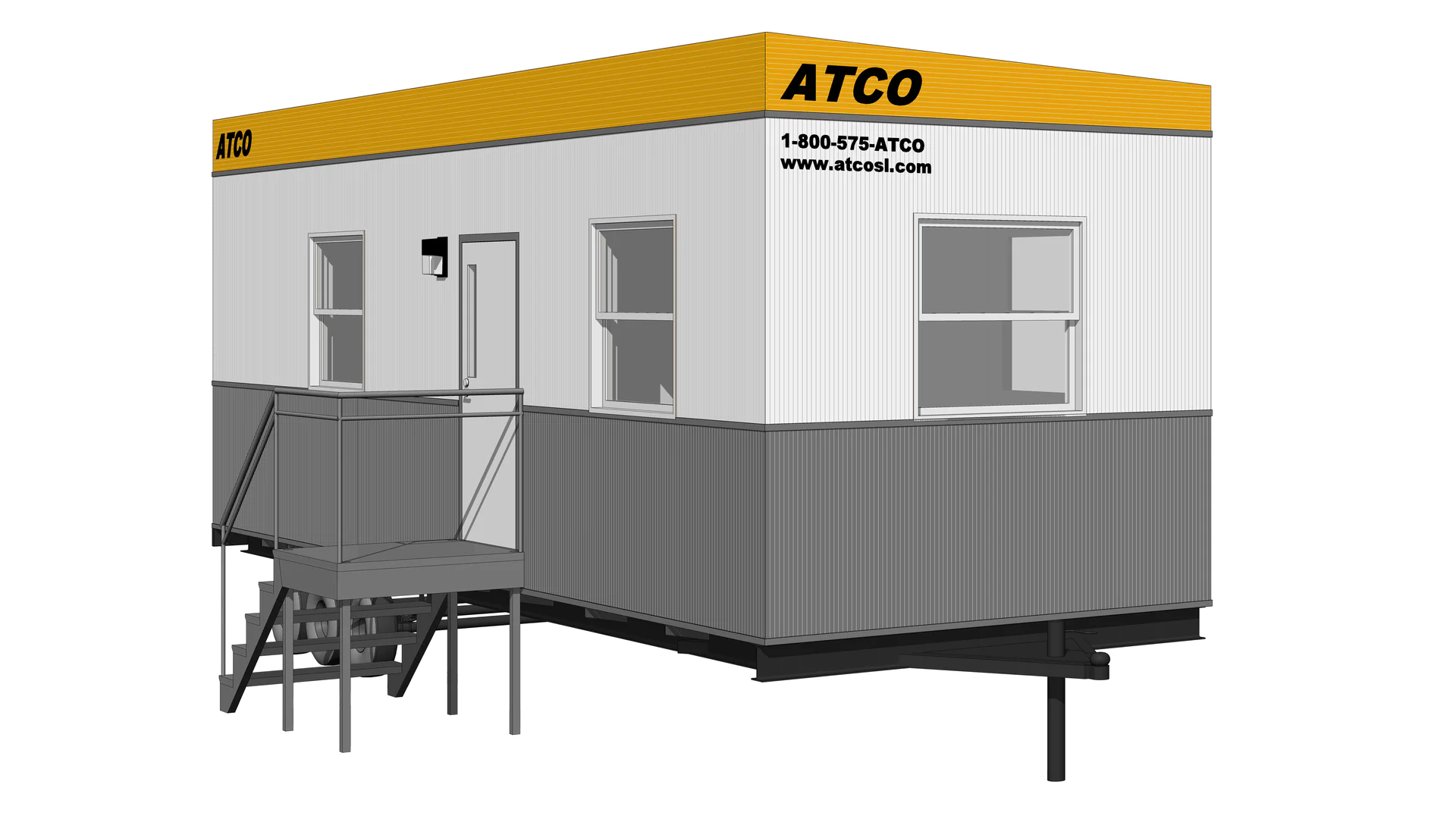 Atco Structures Mobile Office Trailer 10x32 Single Office