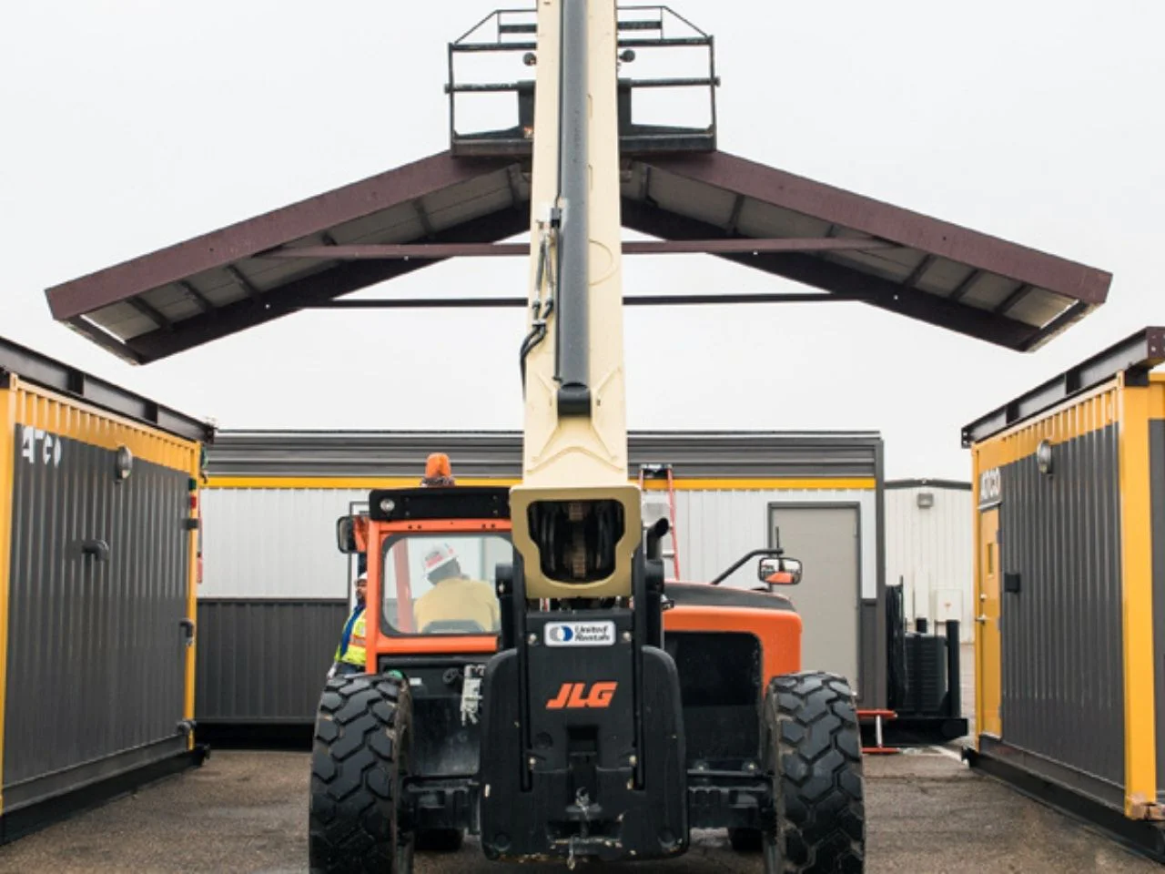 Atco Structures Rapid Roof Container Cover System