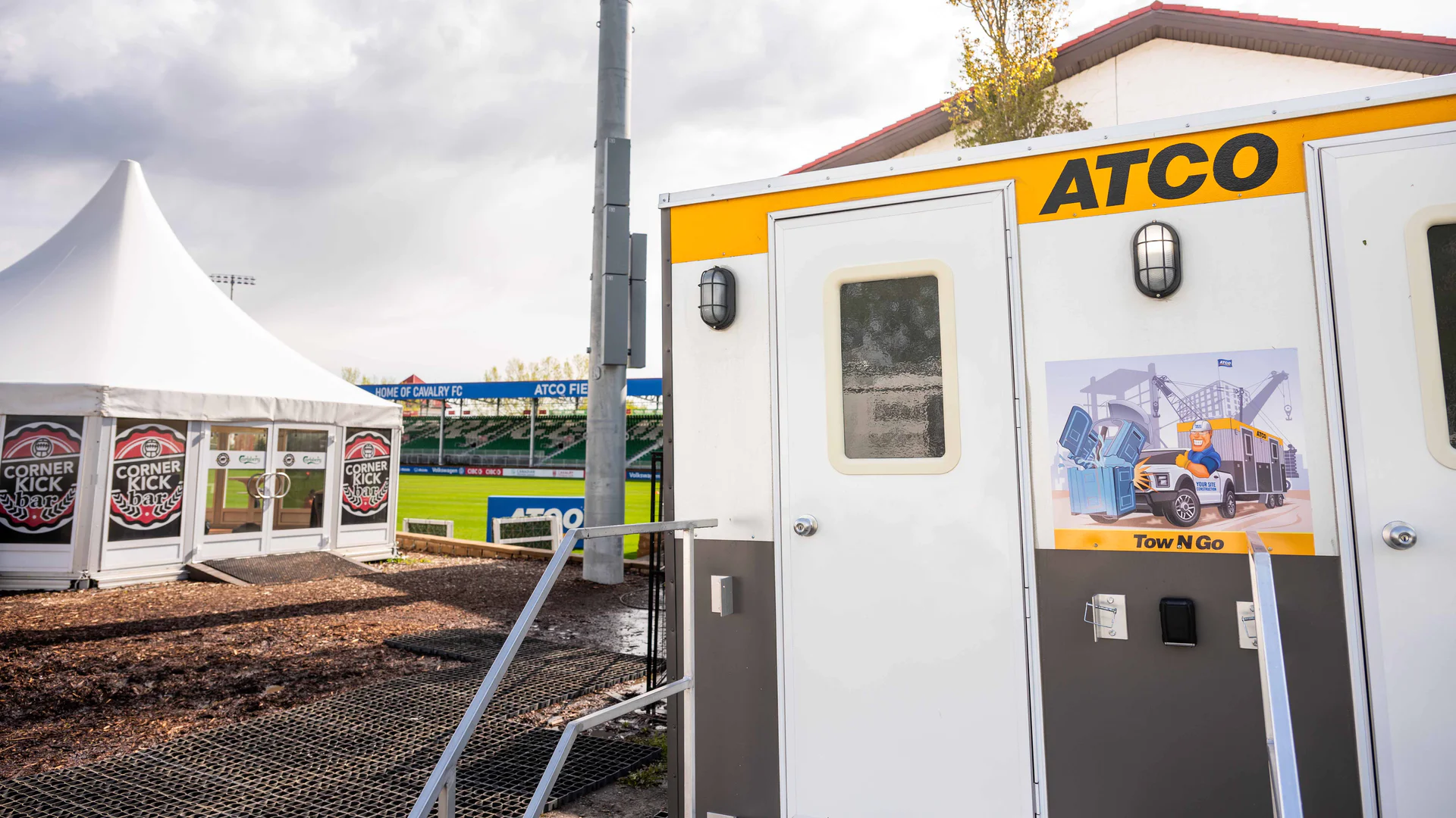 Atco Structures Tow-N-Go Self-Contained Mobile Lavatory
