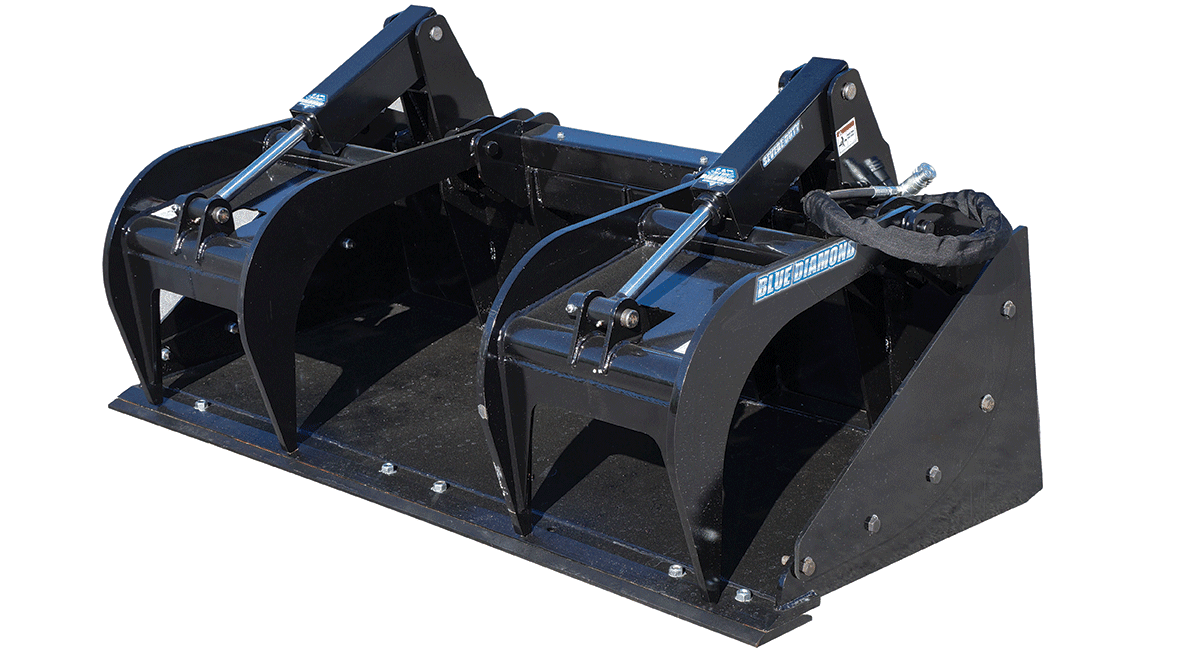Blue Diamond Grapple Bucket Severe Duty