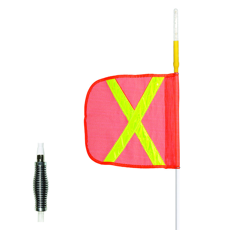 Checkers Industrial SW8 Super Whip 8ft Lighted Warning Whip