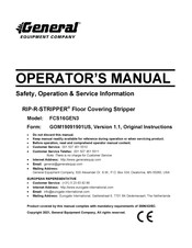 General Equipment RIP-R-STRIPPER FCS16GEN3
