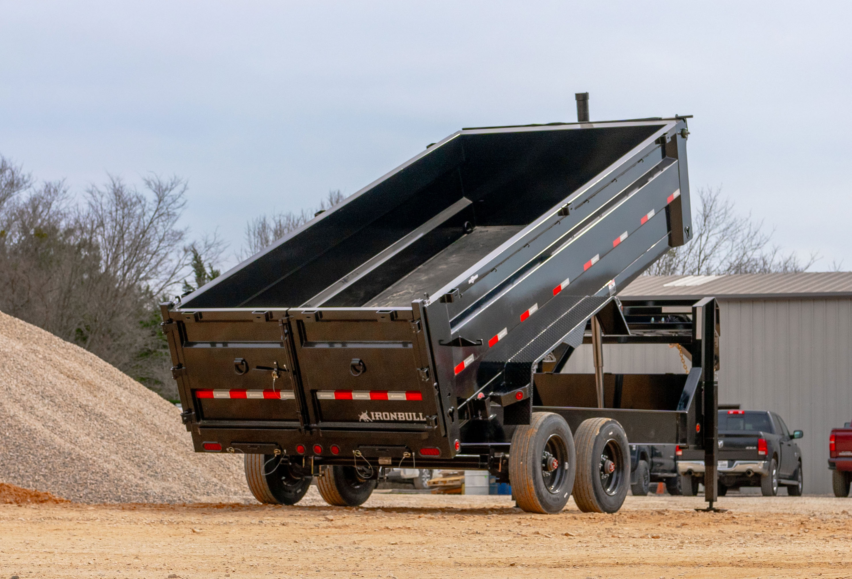 Iron Bull DHG22 12" I-Beam Gooseneck Dump