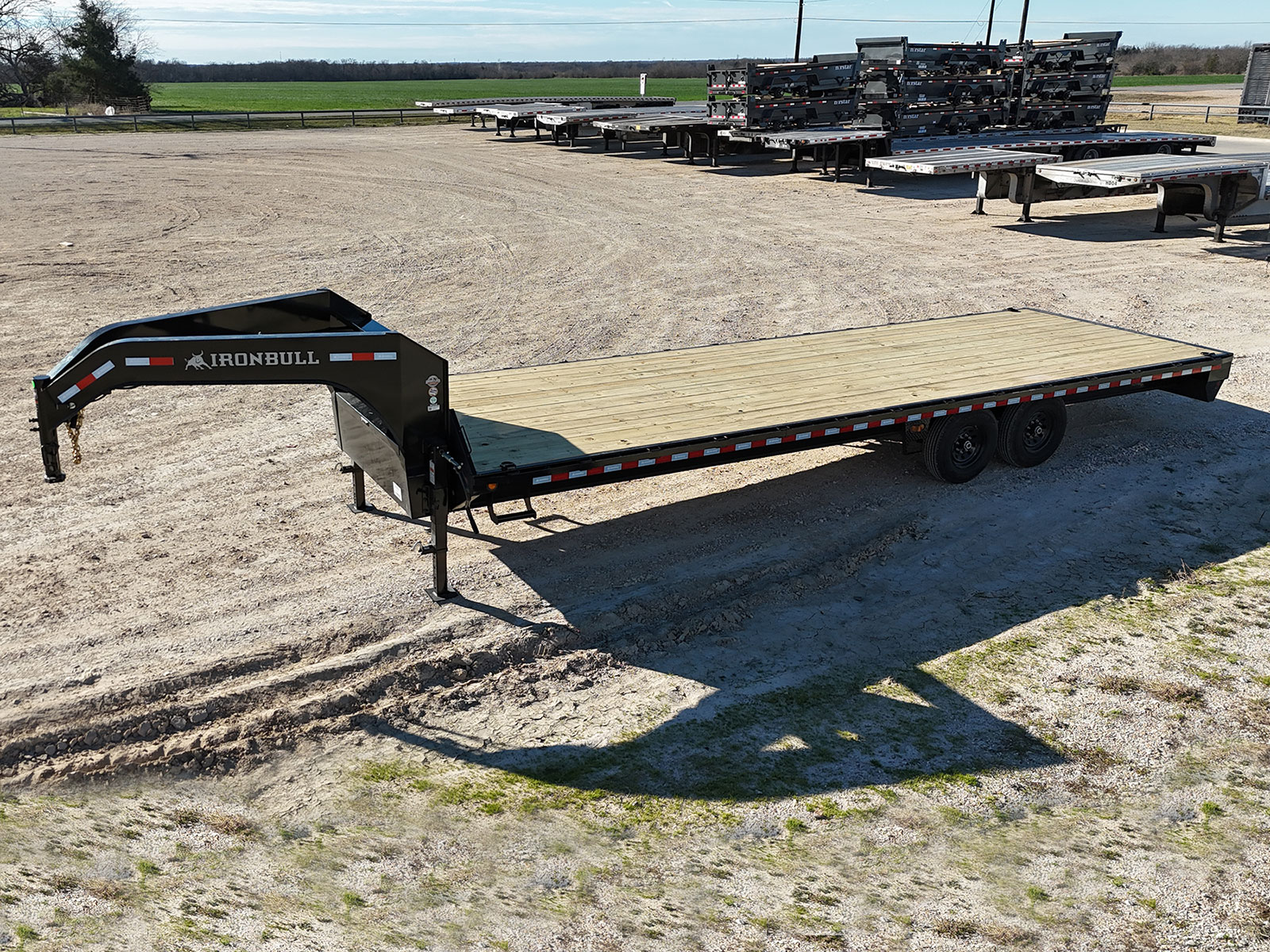 Iron Bull FTG14 12" I-Beam Deckover Gooseneck