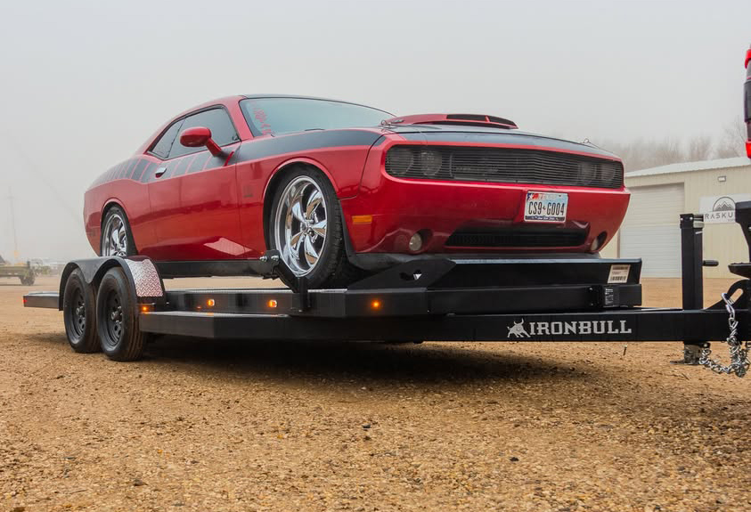 Iron Bull TRB07 Car Hauler Tilt