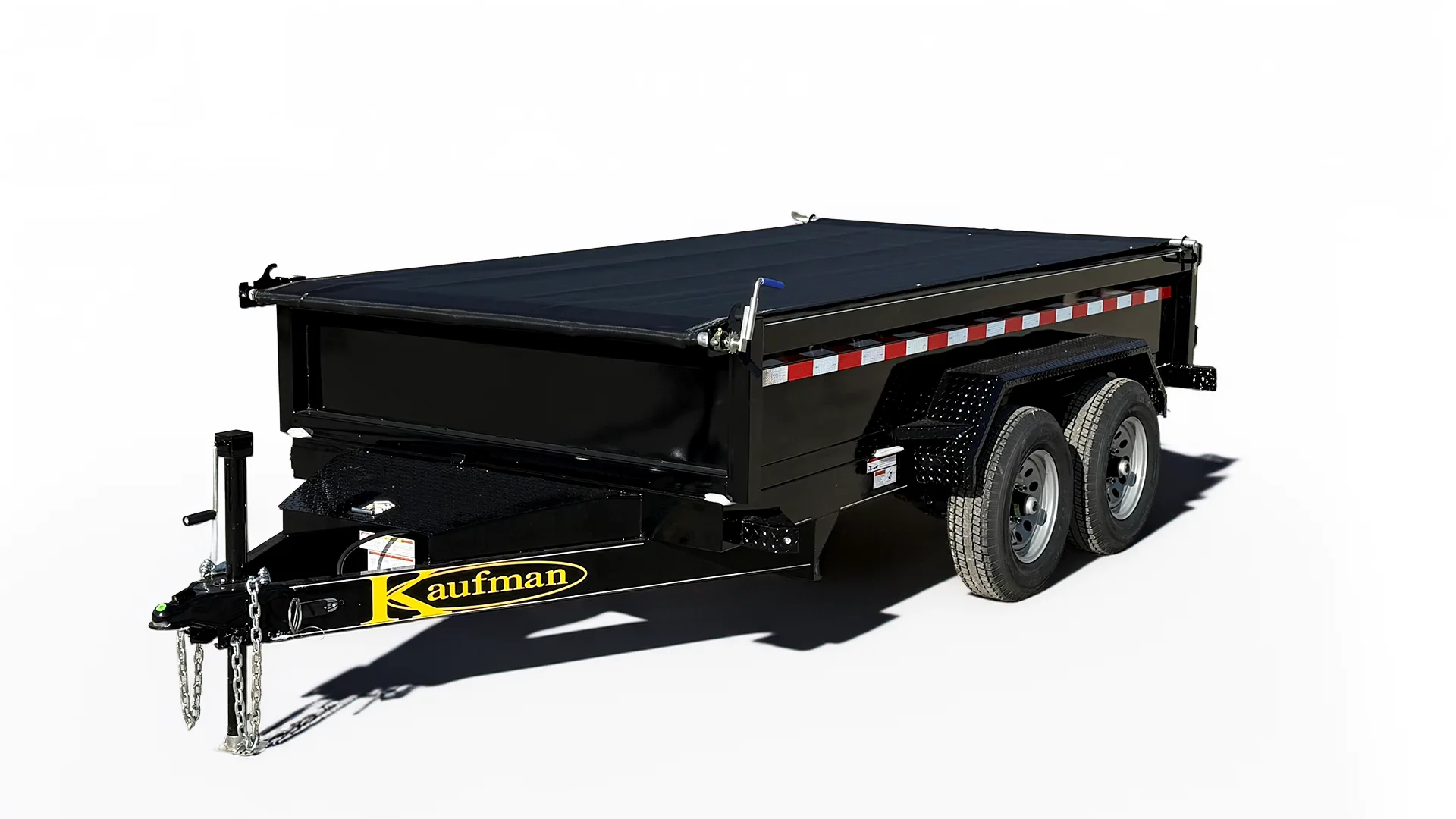 Kaufman Trailers 10000 GVWR Standard Light Duty Dump Trailer- 12 ft. x 72 in.