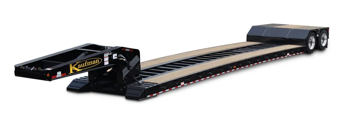 Kaufman Trailers 30 Ton Detachable Gooseneck Air Ride Trailer