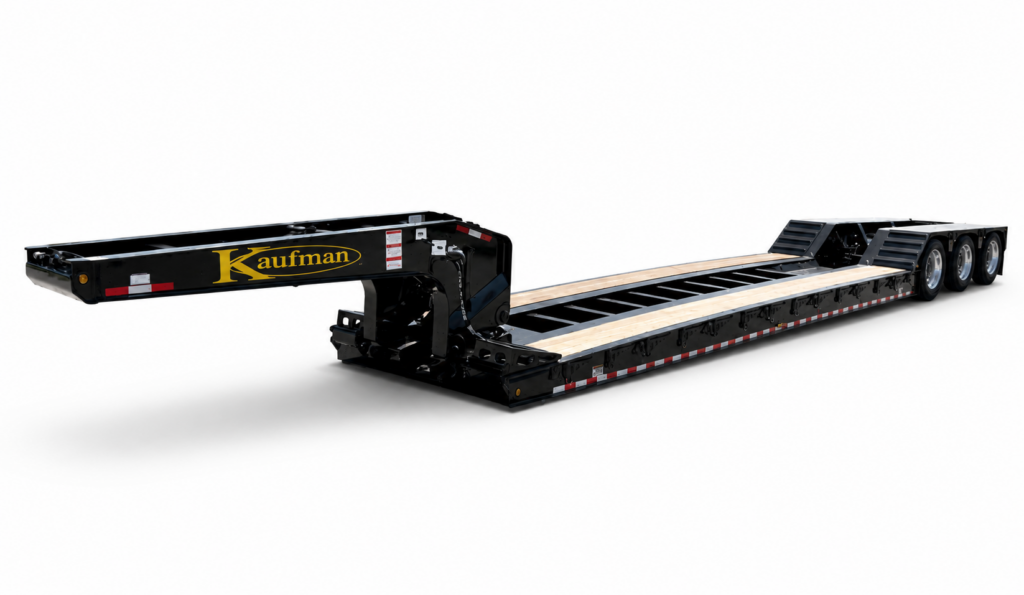 Kaufman Trailers 55 Ton Detachable Gooseneck Air Ride Trailer- Deluxe