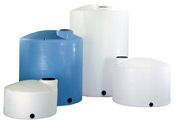 Norwesco Vertical Storage Tank 10000 gal (White)