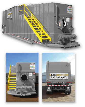 Pac-Van 500 BBL Portable Liquid Storage Tank with Internal Manifold