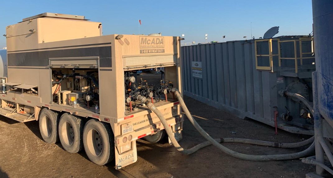 Pac-Van 500 BBL Round Bottom Tank