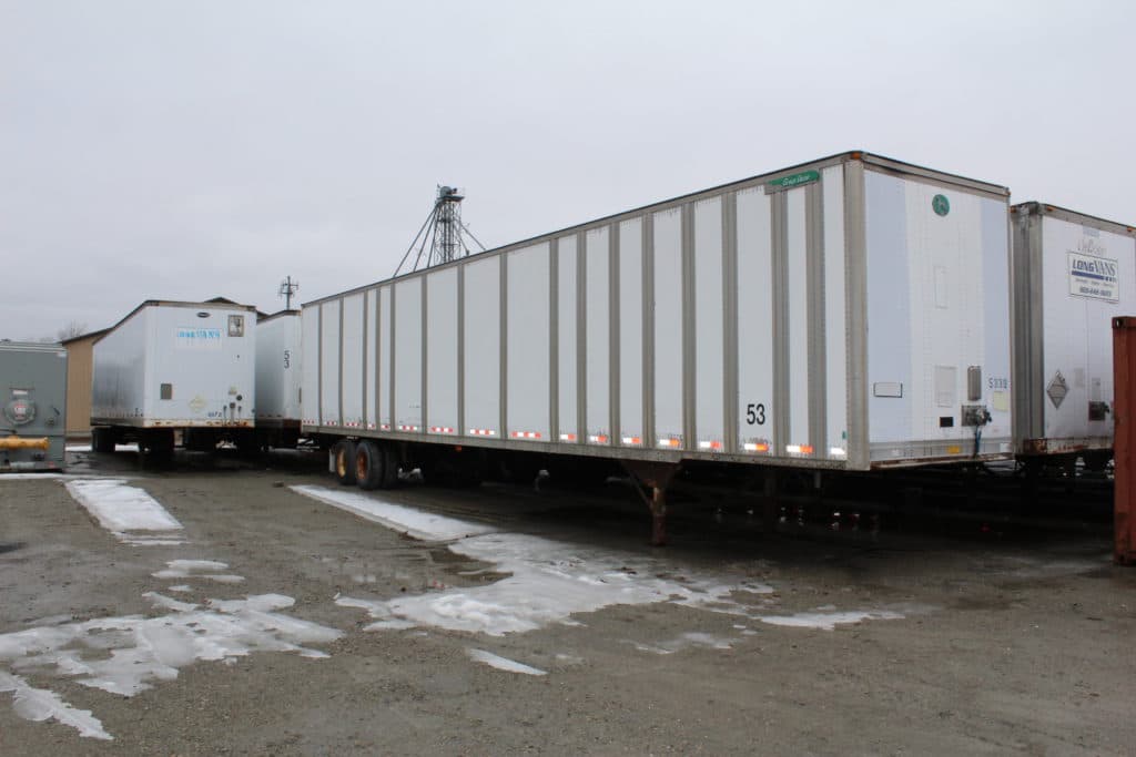 Pac-Van 53′ Storage Trailer