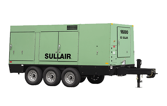 Sullair 1600 Series T3 Portable Diesel Rotary Screw Compressor