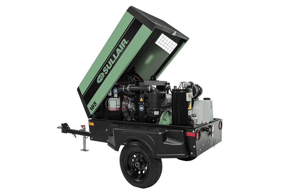 Sullair 185 Series T4F Portable Diesel Compressors