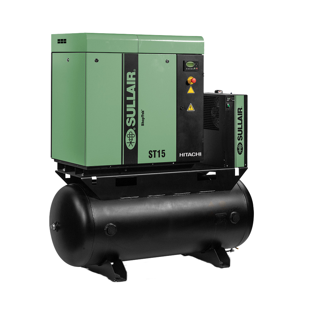 Sullair ShopTek ST4-ST15 Shop Air Compressors