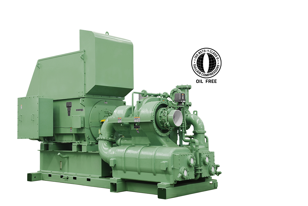 Sullair T-series Oil Free Industrial Centrifugal Compressors
