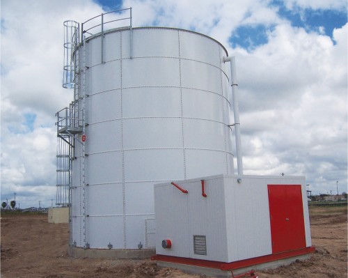 Tank Connection Fire Protection Storage Tank