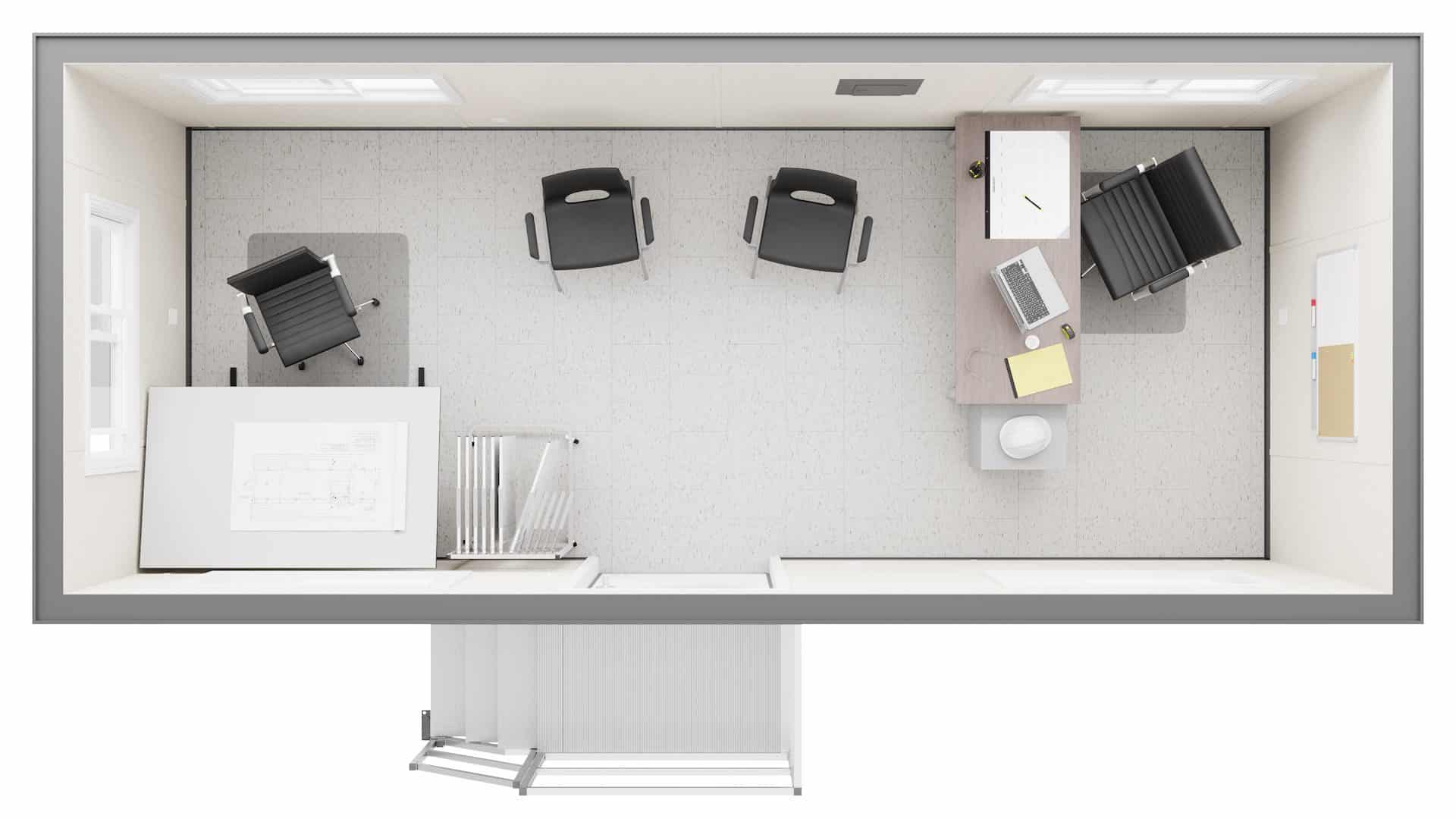 Triumph Modular 8x24 Mobile Office Trailer